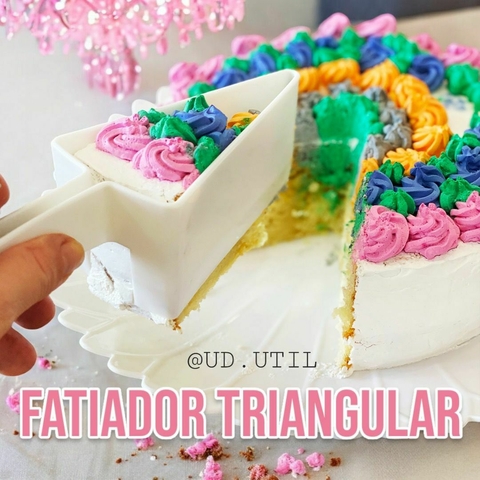 Fatiador de Bolo Formato Triangular - comprar online