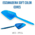 Escumadeira Colher Peneira Colorida para Legumes Frutas ou Pazinha de Areia Soft Color - comprar online