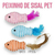 Brinquedo Fish Peixinho Pet Gato e Cachorro de Sisal Corda 9 cm com Plumas - comprar online