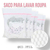 Saco para Lavar Roupa Delicada 30x40cm Lavagem Eficiente Anti Bolinha e Fiapo - Ud-Útil Utilidades 