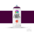ART CANS - 128 TRAFIC PURPLE DARK
