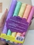 Resaltador x 5 pastel - comprar online
