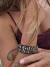 Pulseira Estilo Chan Luu Unissex Em Osso Com Símbolo Besouro