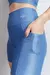 Conjunto Linha Shine Azul Tamanho G – Top e Short - Zozofit