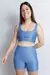 Conjunto Linha Shine Azul Tamanho P – Top e Short