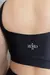 Top Linha Shine Preto - Zozofit