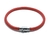 Pulsera Cierre Metálico Roja