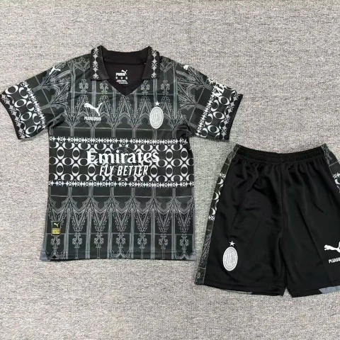 2024/25 Milan Pleasures 4Th Black Kids