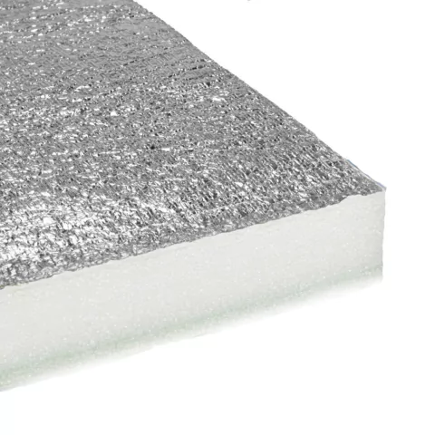 ISOLANT ONDUSEC PLACA TERMOPLÁSTICA ACANALADA - ALUMINIO PURO - 70mm - (1.20x2.40Mtrs)