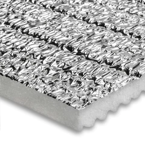 ISOLANT ONDUSEC PLACA TERMOPLÁSTICA ACANALADA - ALUMINIZADA - 25mm - (1.20x2.40Mtrs)