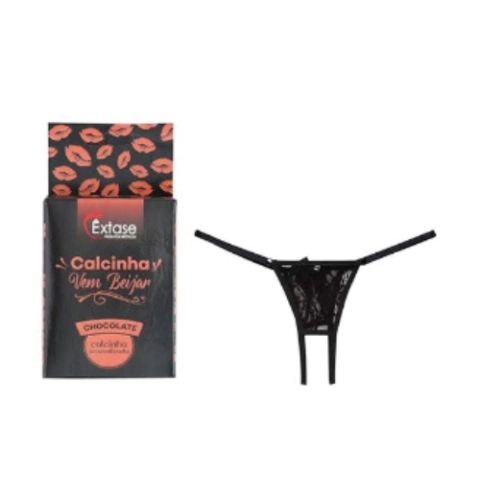 Calcinha Vem Beijar Aromatizada Êxtase