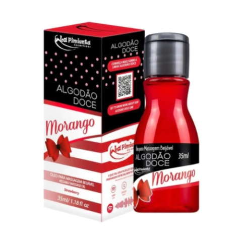 Óleo Beijável Para Massagem Algodão Doce 35ml La Pimienta