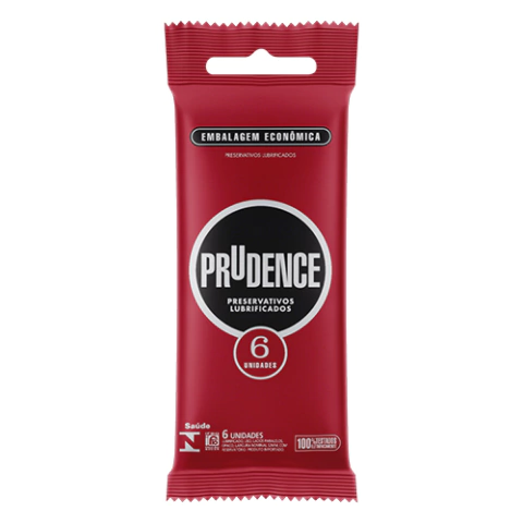 Preservativo Tradicional - Prudence Clássico - 6 Unidades