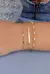Pulseira Amanda Dourada - comprar online