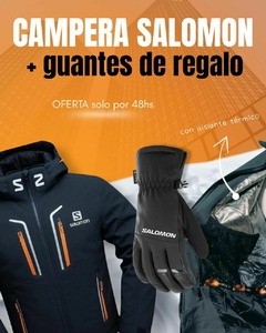 CAMPERA SALOMON + GUANTES DE REGALO OFERTA SOLO POR 48 HORAS - comprar online