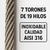 Guaya de acero inoxidable 3/8" 7 x 19 alma de acero. - comprar online