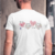 Camiseta Corações Voando com Borboletas - Masculino Adulto 100% Algodão Branca na internet