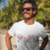 Camiseta Corações Voando com Borboletas - Masculino Adulto 100% Algodão Branca - comprar online