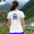 Camiseta Kombi Azul - Feminina Adulto - 100% Algodão Branca - Transformando em Amor