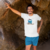 Camiseta Kombi Azul - Masculino Adulto 100% Algodão Branca na internet