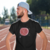 Camiseta Romã - Masculino Adulto 100% Algodão Preta - comprar online