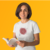 Camiseta Romã - Feminina Adulto 100% Algodão Preta - comprar online