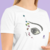 Camiseta O Olho - Feminina Adulto 100% Algodão Preta