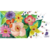 Imagem do Camiseta Jardim Colorido - Infantil 100% Algodão Preta