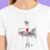 Camiseta A Bailarina - Feminina Adulto - 100% Algodão Branca