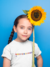 Camiseta Ho'oponopono - Infantil 100% Algodão Branca - Transformando em Amor