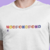 Camiseta Ho'oponopono - Masculino Adulto 100% Algodão Branca