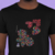 Camiseta Corações Perseguindo Borboletas - Masculino Adulto 100% Algodão Branca