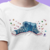 Camiseta Tênis All Star - Infantil 100% Algodão Branca