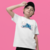 Camiseta Tênis All Star - Infantil 100% Algodão Branca - Transformando em Amor