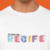Camiseta Eu Sou de Recife - Masculino Adulto 100% Algodão Branca