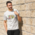 Camiseta Jardim Colorido - Masculino Adulto 100% Algodão Branca - comprar online