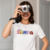 Camiseta Eu Sou de Sampa - Feminina Adulto 100% Algodão Branca - comprar online