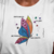 Camiseta A Borboleta da Cura - Mantra - Feminina Adulto 100% Algodão Branca