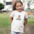 Camiseta A Garota Amorosa - Infantil 100% Algodão Branca - comprar online