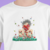 Camiseta A Garota Amorosa - Infantil 100% Algodão Branca