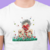 Camiseta A Garota Amorosa - Masculino Adulto 100% Algodão Preto