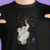 Camiseta Um Elefante em Pé - Masculino Adulto 100% Algodão Branca
