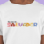 Camiseta Eu Sou de Salvador - Infantil 100% Algodão Branca