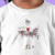 Camiseta A Bailarina - Infantil 100% Algodão Branca