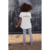 Camiseta Corações Voando com Borboletas- Infantil 100% Algodão Branca na internet
