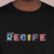 Camiseta Eu Amo Recife - Masculino Adulto 100% Algodão Preta