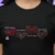 Camiseta Corações Voando com Borboletas - Feminina Adulto 100% Algodão Branca