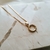 colar lux cravejado em zirconias - comprar online