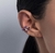 Piercing borboleta de zircônias banho 18k - loja online