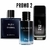 KIT PERFUM (SAUVAGE + VIP BLACK + BLEU)